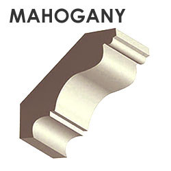 Crown Moulding -  mahogany 