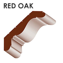 Crown Moulding -  red-oak 