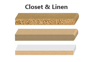 Crown Moulding -  Closet & Linens 